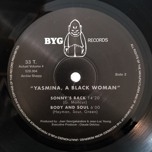 Archie Shepp : Yasmina, A Black Woman (LP, Album, RE, 180)