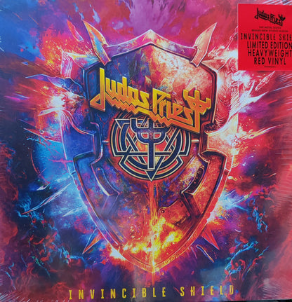 Judas Priest : Invincible Shield (2xLP, Album, Ltd, Red)