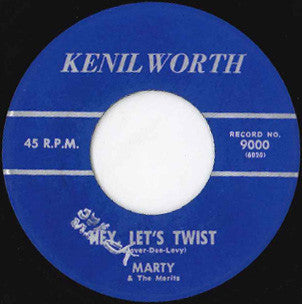 Marty (36) & The Merits : The Big Split Twist / Hey, Let's Twist (7", Single)