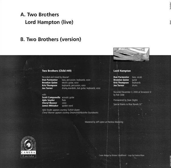 Abunai! : Two Brothers (12", EP)