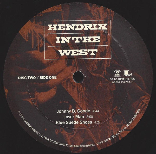 Jimi Hendrix : Hendrix In The West (2xLP, Album, RE)