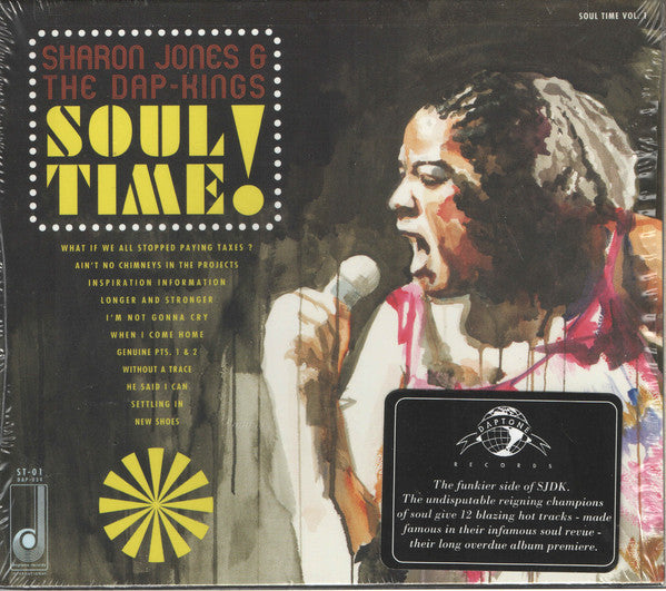 Sharon Jones & The Dap-Kings : Soul Time! (CD, Album, Comp)