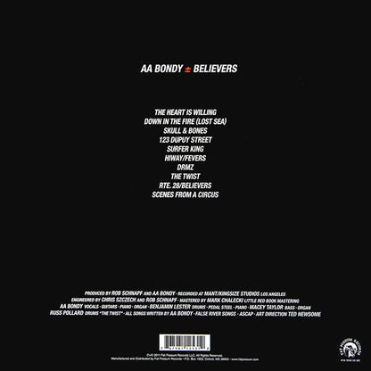 A.A. Bondy : Believers (LP, Album)