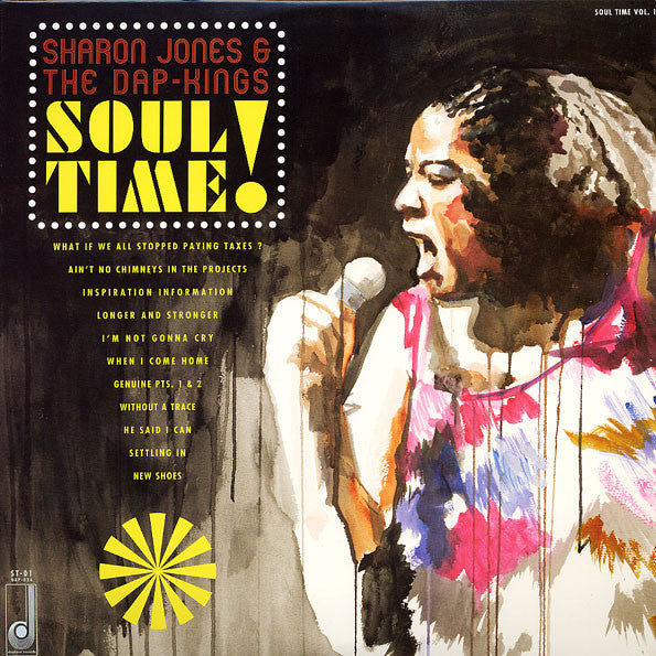 Sharon Jones & The Dap-Kings : Soul Time! (LP, Comp, Ltd)
