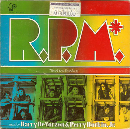 Barry De Vorzon & Perry Botkin Jr. : R.P.M. (The Original Motion Picture Soundtrack) (LP, BW )