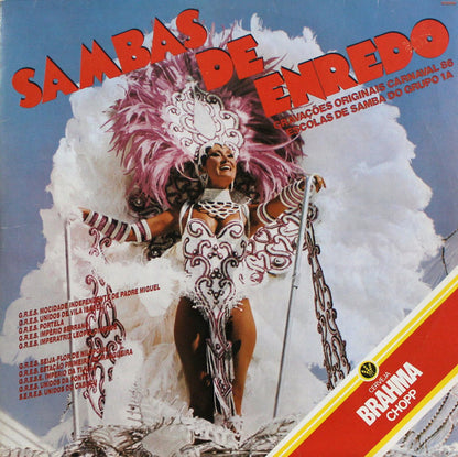 Various : Sambas De Enredo - Gravações Originais Carnaval 86 Escolas De Samba Do Grupo 1A (LP, Album)