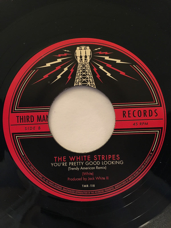 The White Stripes : Lord, Send Me An Angel (7", Single, RE)