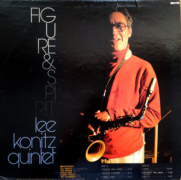 Lee Konitz Quintet : Figure & Spirit (LP, Album)