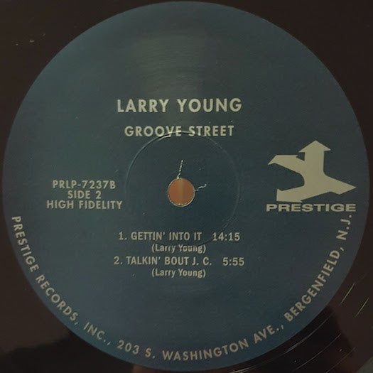 Larry Young : Groove Street (LP, Album, Mono, RE)
