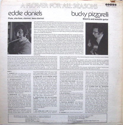 Eddie Daniels / Bucky Pizzarelli : A Flower For All Seasons (LP, Album)