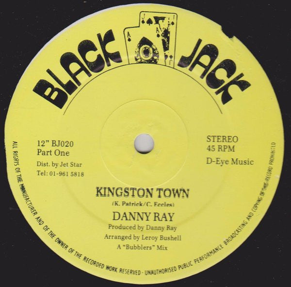 Danny Ray (2) : Kingston Town (12")