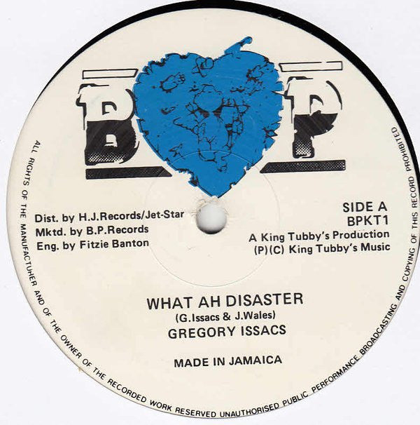 Gregory Isaacs & Josey Wales / Sugar Minott : What A Disaster / After The Storm (12", Single)