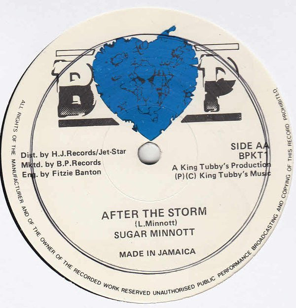 Gregory Isaacs & Josey Wales / Sugar Minott : What A Disaster / After The Storm (12", Single)