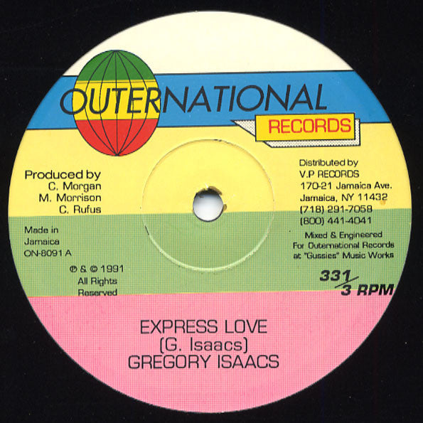 Gregory Isaacs : Express Love (12")