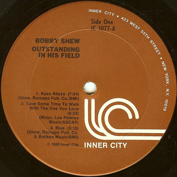 Bobby Shew : Outstanding In His Field (LP, Album)