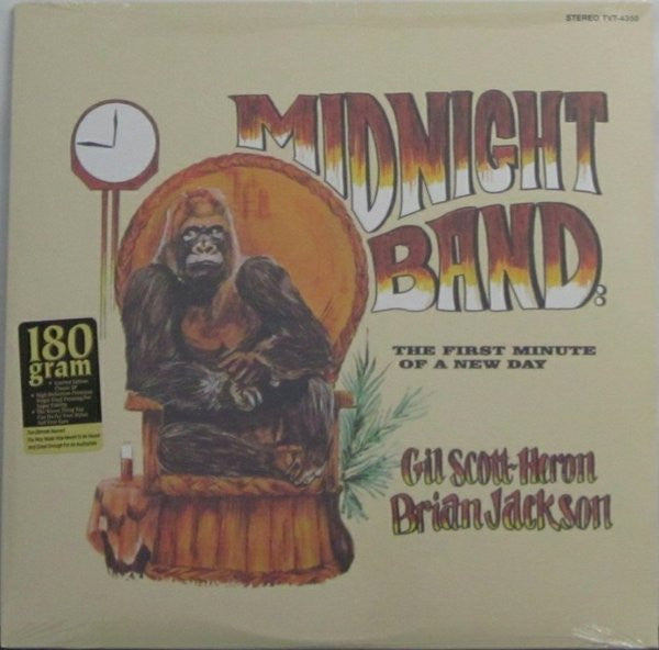 Midnight Band, The : Gil Scott-Heron & Brian Jackson : The First Minute Of A New Day (LP,Album,Reissue,Repress,Limited Edition)