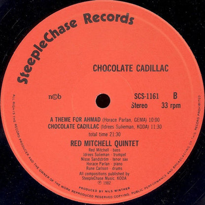Red Mitchell Quintet : Chocolate Cadillac (LP, Album)