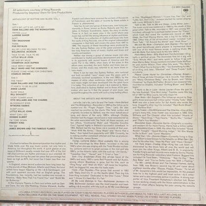 Various : Anthology Of Rhythm And Blues Volume 1 (LP, Comp)