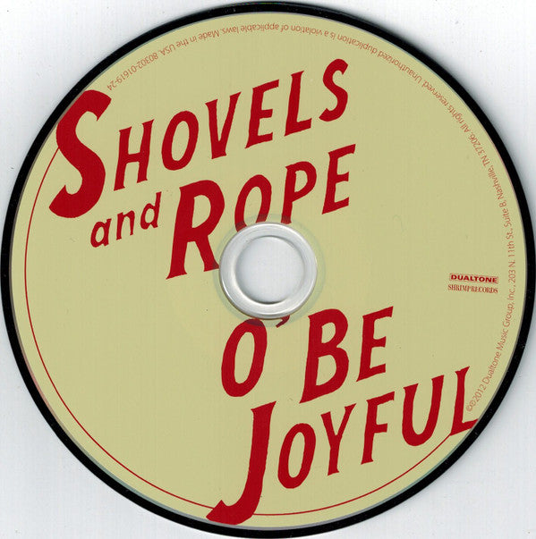Buy Shovels And Rope O' Be Joyful (LP, Cre + CD + Album) Online for a