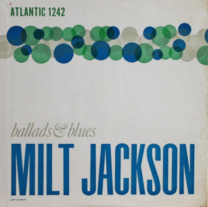 Milt Jackson : Ballads & Blues (LP, Album, Mono)