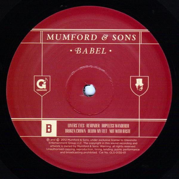 Mumford & Sons : Babel (LP, Album, Gat)