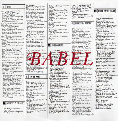 Mumford & Sons : Babel (LP, Album, Gat)