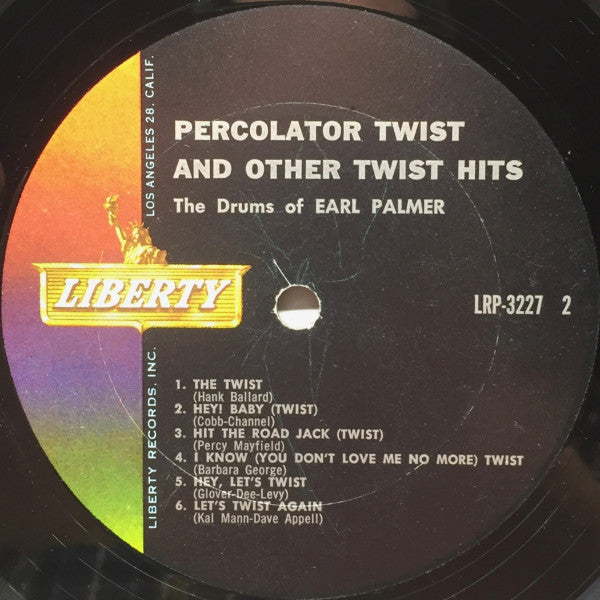 Earl Palmer : Percolator Twist And Other Twist Hits (LP, Album, Mono)