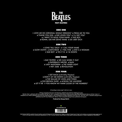 The Beatles : Past Masters (2xLP, Comp, Mono, RE, RM)