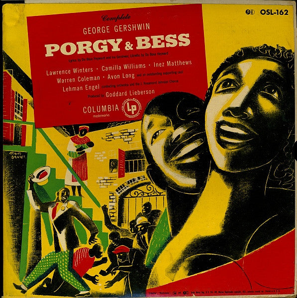 George Gershwin / Lawrence Winters • Camilla Williams • Inez Matthews • Warren Coleman • Avon Long : Porgy & Bess (3xLP, Album, RP, Aut + Box)