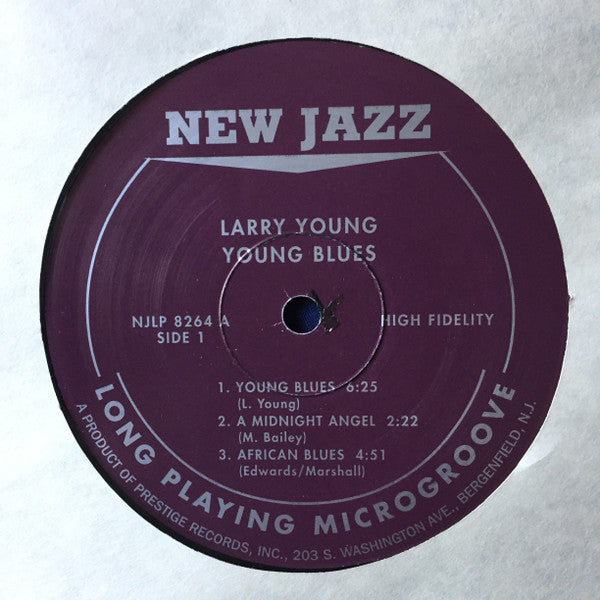 Larry Young : Young Blues (LP, Album, Mono, RE)