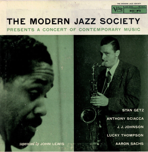 The Modern Jazz Society : Presents A Concert Of Contemporary Music (LP, Album, RE)