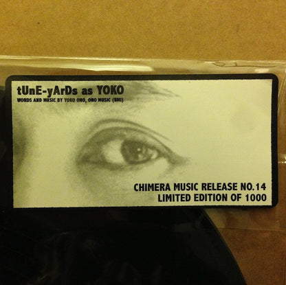 Tune-Yards : tUnE-yArDs as Yoko (10", S/Sided, Etch, Ltd)
