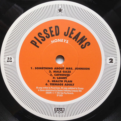 Pissed Jeans : Honeys (LP, Album)