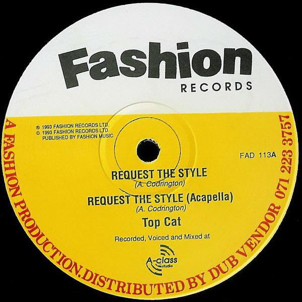Top Cat : Request The Style / Glamour (12")
