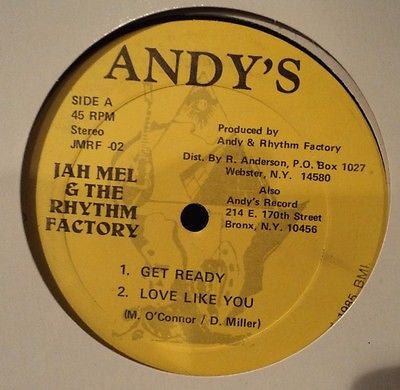Jahmel & The Rhythm Factory : Get Ready / Love Like You / Stand Up To It (12")