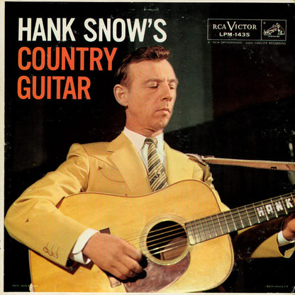 Hank Snow : Hank Snow's Country Guitar (LP, Album, Mono)