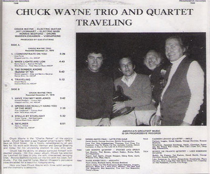 The Chuck Wayne Trio And The Chuck Wayne Quartet : Traveling (LP, Album)
