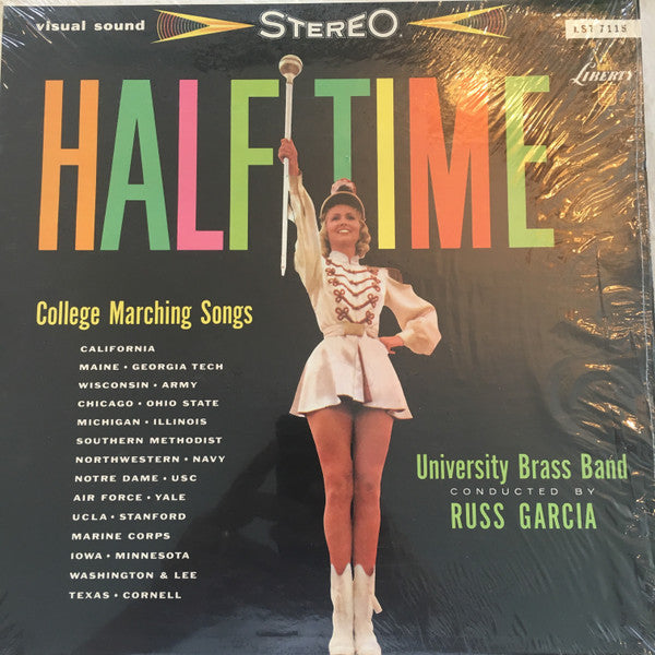 University Brass Band Conducted By Russell Garcia : Half Time (LP, Album)