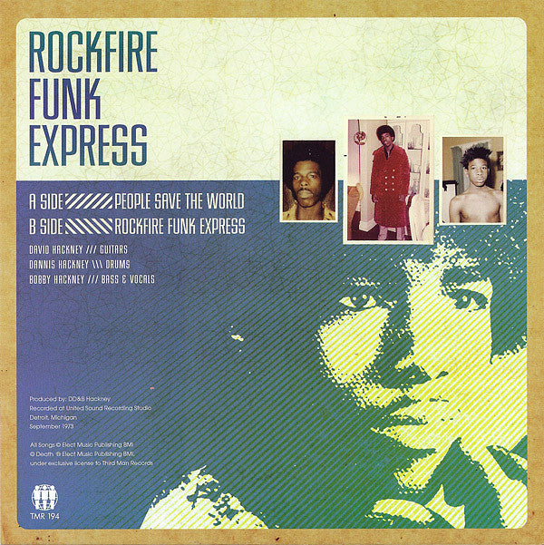 RockFire Funk Express : People Save The World (7")