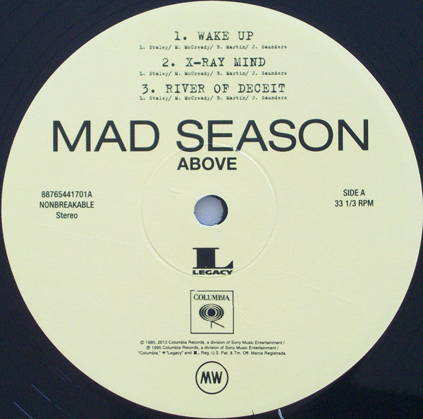 Mad Season : Above (2xLP, Album, RE, RM)
