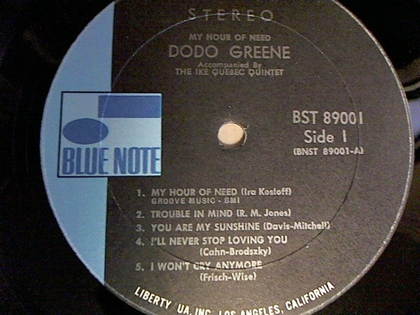 Dodo Greene : My Hour Of Need (LP)