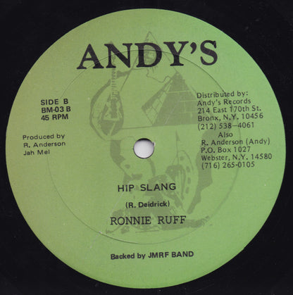 Ronnie Ruff (2) : The Slang / Hip Slang (12")
