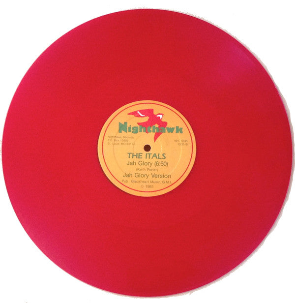 The Itals : In Deh / Jah Glory (12", Red)
