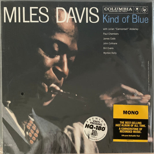 Miles Davis : Kind Of Blue (LP,Album,Limited Edition,Reissue,Remastered,Mono)