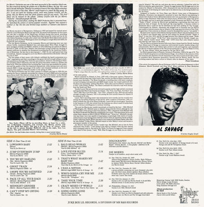 Joe Morris Orchestra : Lowdown Baby (LP, Album, Comp, Mono)