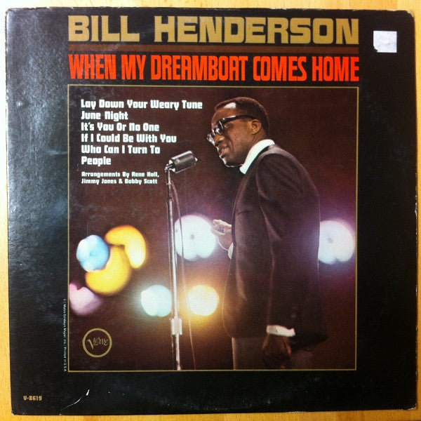 Bill Henderson (3) : When My Dream Boat Comes Home (LP, Album, Mono)
