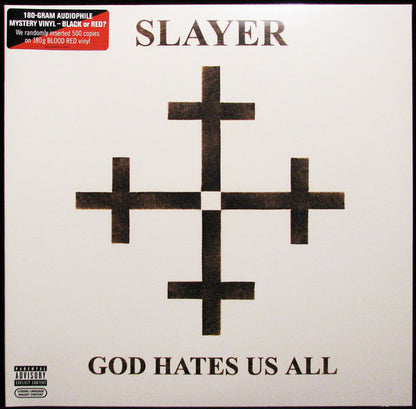 Slayer : God Hates Us All (LP, Album, RE, RM, 180)