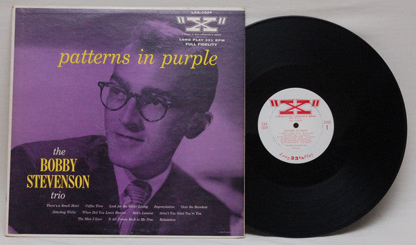 The Bobby Stevenson Trio : Patterns In Purple (LP, Album, Mono)