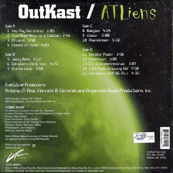 OutKast : ATLiens (LP,Album,Reissue)