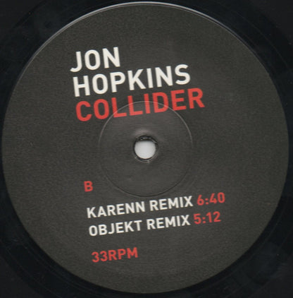 Jon Hopkins : Collider (12", Single)